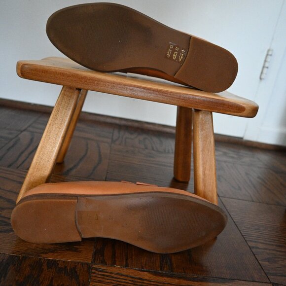 Madewell Leather Loafers – Camel/Sand – Size 9 - Picture 7 of 8